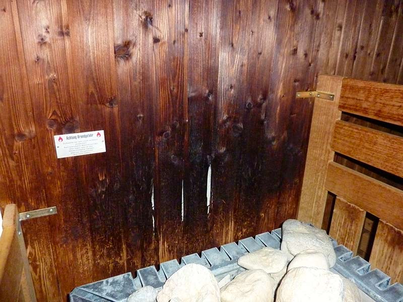 Gutachten für Schaden in Sauna-Wellnessanlage